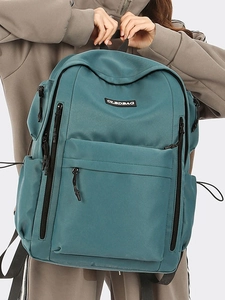 Sac à Dos en Nylon Imperméable de Grande Capacité pour École Voyage Homme Femme Compartiment Ordinateur Portable Casual Sac à Dos Extérieur