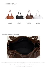 Internal details of high-capacity tote bag with zipper pocket and color options