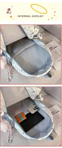 Detalle de compartimentos internos con funda acolchada para portátil y bolsillos