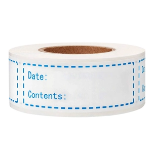 Waterproof Oilproof Freezer Labels For Food Storage Refrigerator Self Adhesive Date Content Record Sticker Labels For Kitchen