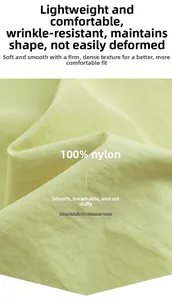 Détail macro du tissu 100% nylon respirant pour les vêtements de protection solaire
