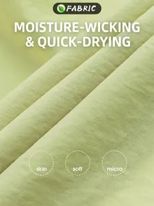 Tissu en soie glacée vert clair avec protection UV UPF 50+ pour sweat à capuche