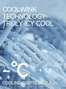 UPF50+ Eisseide Sonnenschutzjacke mit COOLWINK atmungsaktiver Kühlfaser-Technologie