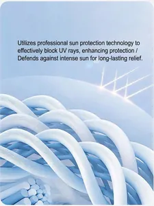 Tissu de protection UV UPF50+ montrant la texture en microfibre respirante