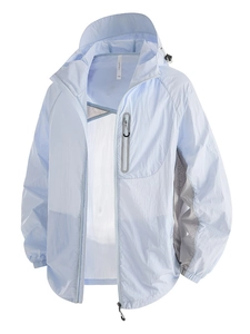 Summer Sun Protection Jacket For Men Women UPF50 Plus Breathable Lightweight Outdoor Hooded Skin Coat Quick Dry Casual Top