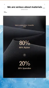 Macro texture of black sports fabric made of 80% chinlon and 20% spandex material