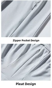 Detail of lightweight breathable fabric mesh and hidden zipper pocket on sun protection jacket