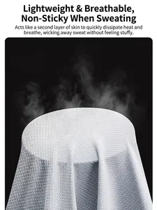 Breathable ice silk sun protection shirt showing lightweight vapor-permeable fabric