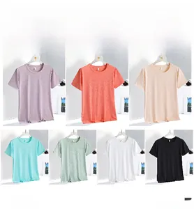 Atmungsaktive Eisseide-Sport-T-Shirts in sieben Farben für Damen und Herren