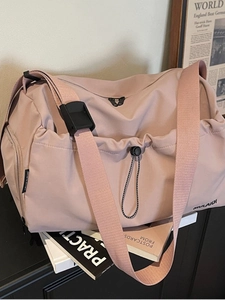 Women Large Capacity Travel Bag Dry Wet Separation Gym Sport Bag Lightweight Crossbody Tote With Shoe Compartment