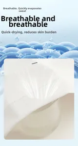 Macro detail of white breathable ice silk fabric showing moisture-wicking technology