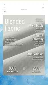 Détail du tissu soie de glace 80% polyester 20% élasthanne à texture respirante