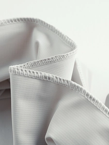 Pantalon de sport en soie glacée pour hommes avec couture overlock de haute qualité