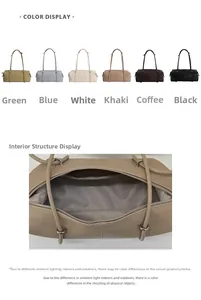 Interior detail of retro Boston bag showing zipper pocket and spacious lining compartments