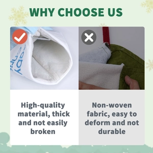 Detailed comparison of high-quality plush velvet fabric versus cheap non-woven fabric socks