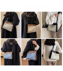 Detailed views of high-capacity tote bags in various color combinations and strap styles