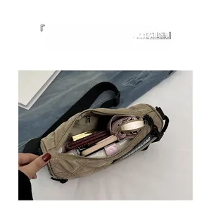 Interior view showing large capacity and compartments for umbrella and wallet