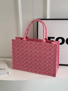 Roze canvas draagtas met traditioneel Chinees Xi-huwelijkspatroon voor bruiden