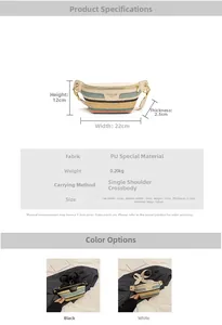 Detail showing handwoven chest bag with adjustable strap and metallic hardware accents