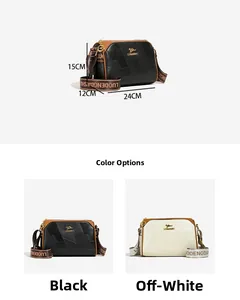 Detailansicht der Boston Bag mit Maßen 24cm x 15cm x 12cm und stilvollem breitem Gurt