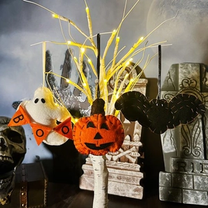 Halloween Hanging Felt Pendants Ghost Pumpkin And Bat Ornament For Halloween Party Home Festive Decoration