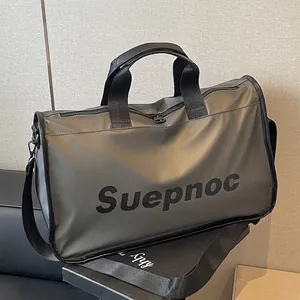 Large Capacity Oxford Cloth Gym Bag With Dry Wet Separation Waterproof Travel Duffel Bag For Women Weekender Tote