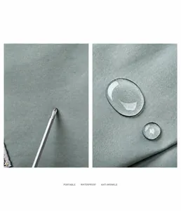 Waterproof and scratch-resistant high-density oxford fabric detail of the travel bag