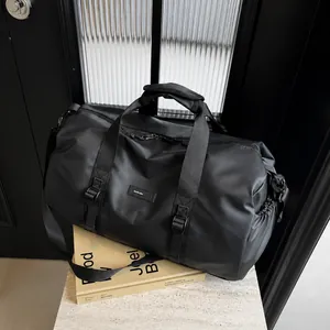 Large Capacity Oxford Cloth Travel Bag Women Street Trend Weekender Duffel Bag Waterproof Gym Handbag For Business Trip