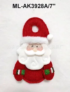 Porte-couverts de Noël Père Noël créatif pour décoration de table de fête et de restaurant