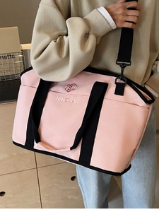 Women Large Capacity Yoga Gym Bag Nylon Waterproof Travel Tote Bag With Wet Dry Separation Crossbody Shoulder Handbag