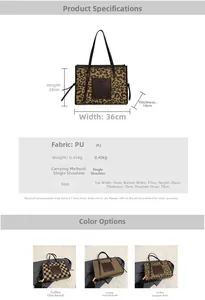 Detailed view of striped tote bag dimensions 36x28x10cm with PU texture and strap details