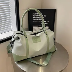 Large Capacity Oxford Travel Bag Waterproof Lightweight Duffel For Women Fashion Casual Handbag Short Trip Weekend Bag