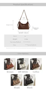 Detail showing pleated PU leather texture and gold-tone chain on a stylish crossbody bag