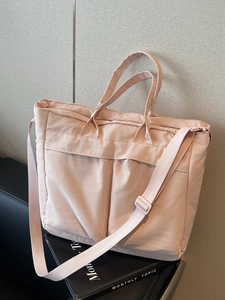 Women Large Capacity Nylon Tote Bag Versatile Casual Shoulder Crossbody Bag Fashion Commuting Handbag For Daily Travel School