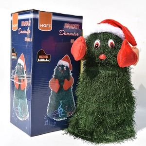 Electric Rotating Dancing Christmas Tree Music Santa Claus Toy Ornament Christmas Gift Home Party Festive Decoration
