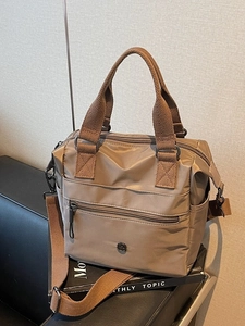 Women's Nylon Crossbody Bag Fashion Large Capacity Tote Multi-Pocket Waterproof Shoulder Bag Casual Commuter Handbag