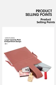 Detailed view of the large capacity main bag showing daily essentials inside