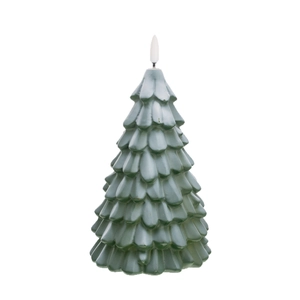 Luminous white snow Christmas tree night light tabletop decoration for festive home decor
