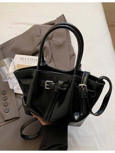 Sac Seau en Cuir PU Mode pour Femmes Sac à Main Bandoulière Grande Capacité Avec Sangle Réglable pour Navettage Quotidien