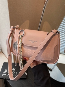 Women PU Leather Small Square Crossbody Bag Snake Pattern Stitching Magnetic Buckle Shoulder Underarm Bag Braided Charm Fashion
