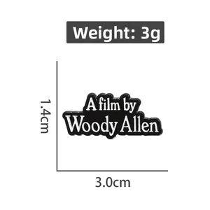Detailed view of enamel brooch with dimensions 3.0x1.4cm and weight of 3 grams