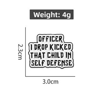 Detailed view of enamel brooch with dimensions 3.0x2.3cm and 4g weight specifications