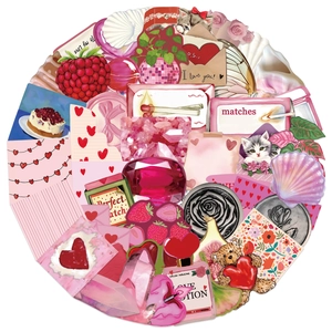 50-piece pink Y2K girlhood graffiti stickers for laptop and guitar decoration