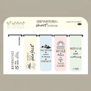 Inspirational Magnetic Bookmarks Quote Book Markers For Students Teachers Reading Office And School Supplies