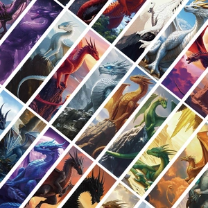 Dragon Wing Bookmarks Fantasy Western Dragon Illustrations White Cardboard Page Markers For Reading DIY Journaling Stationery