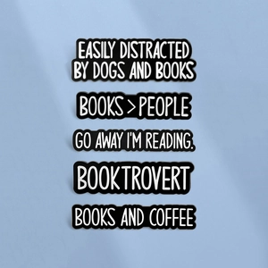 Literary Zinc Alloy Enamel Pin Slogan Badge Books Dogs Coffee Brooch For Backpack Clothing Jacket Lapel Pin Gift For Book Lovers
