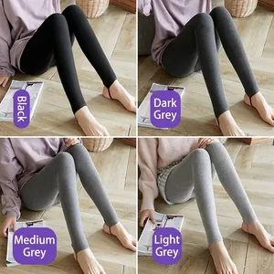 3D butt lift high waist stirrup leggings in black, dark gray, and light gray colors