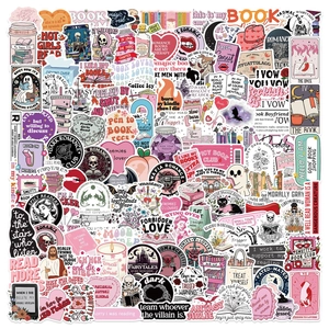 Détails de stickers imperméables sur le thème de la lecture romantique et fantastique