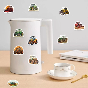 500pcs tractor and farm machinery stickers for scrapbooking and decoration