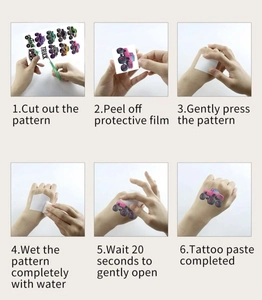 Tutoriel en six étapes pour appliquer les tatouages éphémères de camions monstres